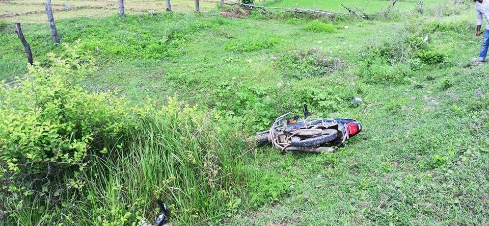 कैलालीमा मोटरसाइकल दुर्घटना हुँदा एक जनाको मृत्यु